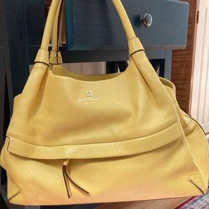 Kate Spade yellow leather bag
